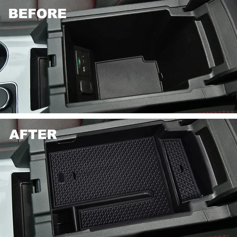 Vassoio organizer per scatola portaoggetti per console centrale auto per Chevy Blazer 2019-2021