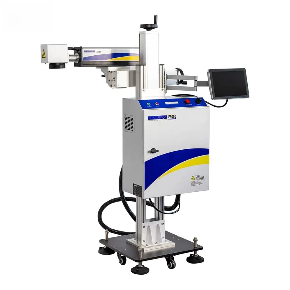 For printing metal jewelry, plastic, wood, inner ring, laser engraving, fiber laser marking machine