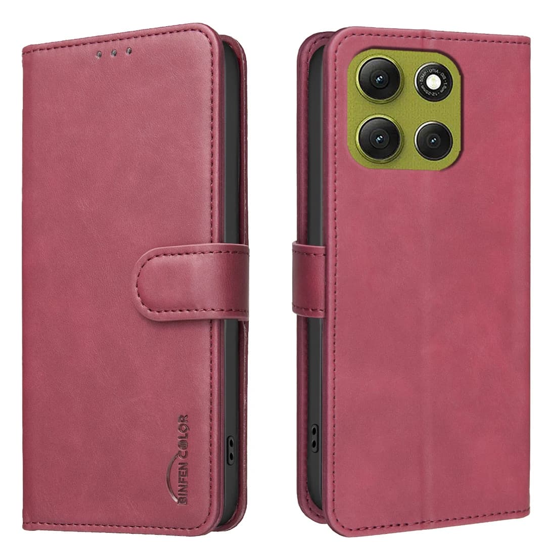 Custodia a Libro in Pelle di Lusso con Scomparti per Carte e Protezione RFID per Motorola G56 G15 G75 G85 G55 G35 G45 G34 Edge 60 Pro 50