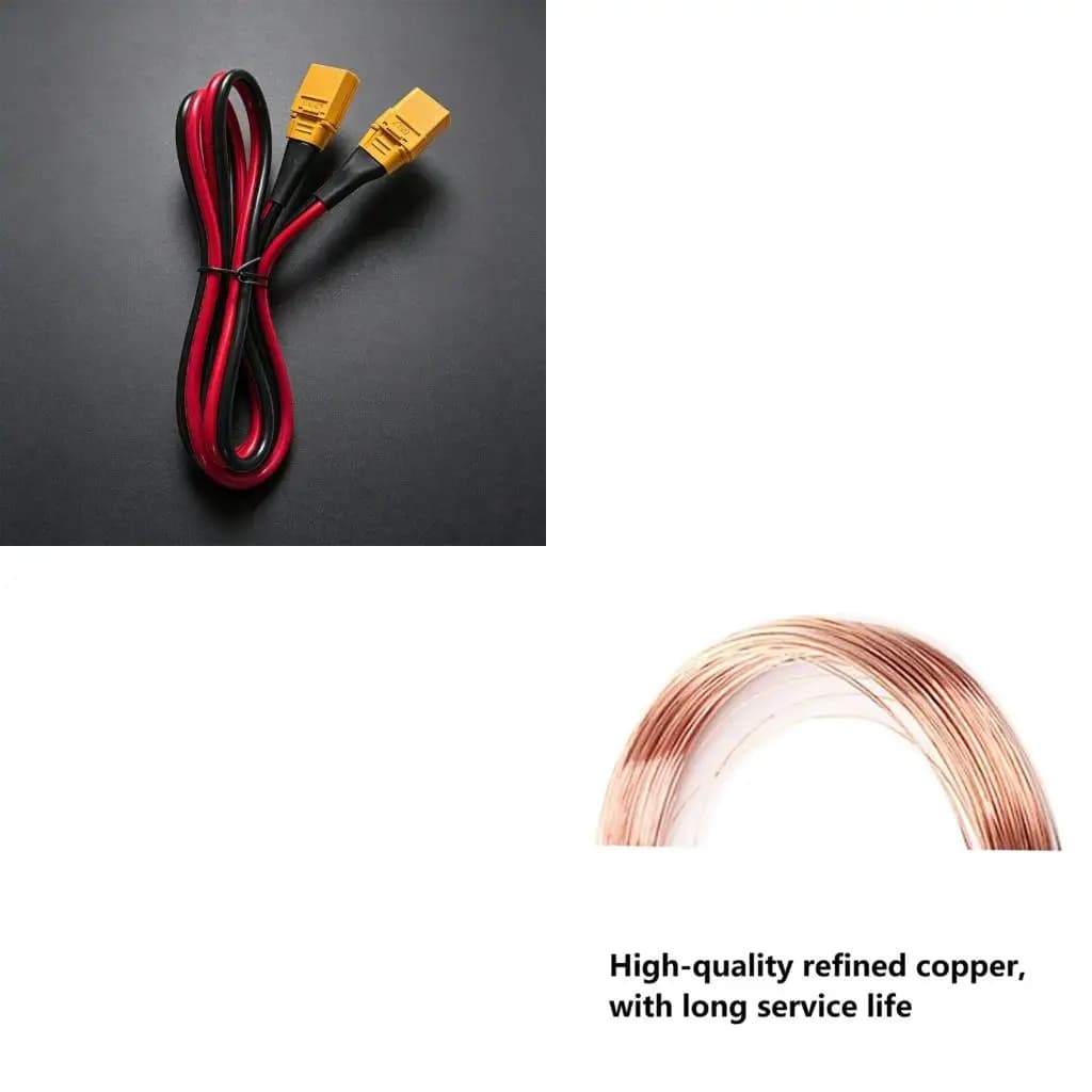 High Current XT90 Extension Wire 10AWG For Drones And Power Stations