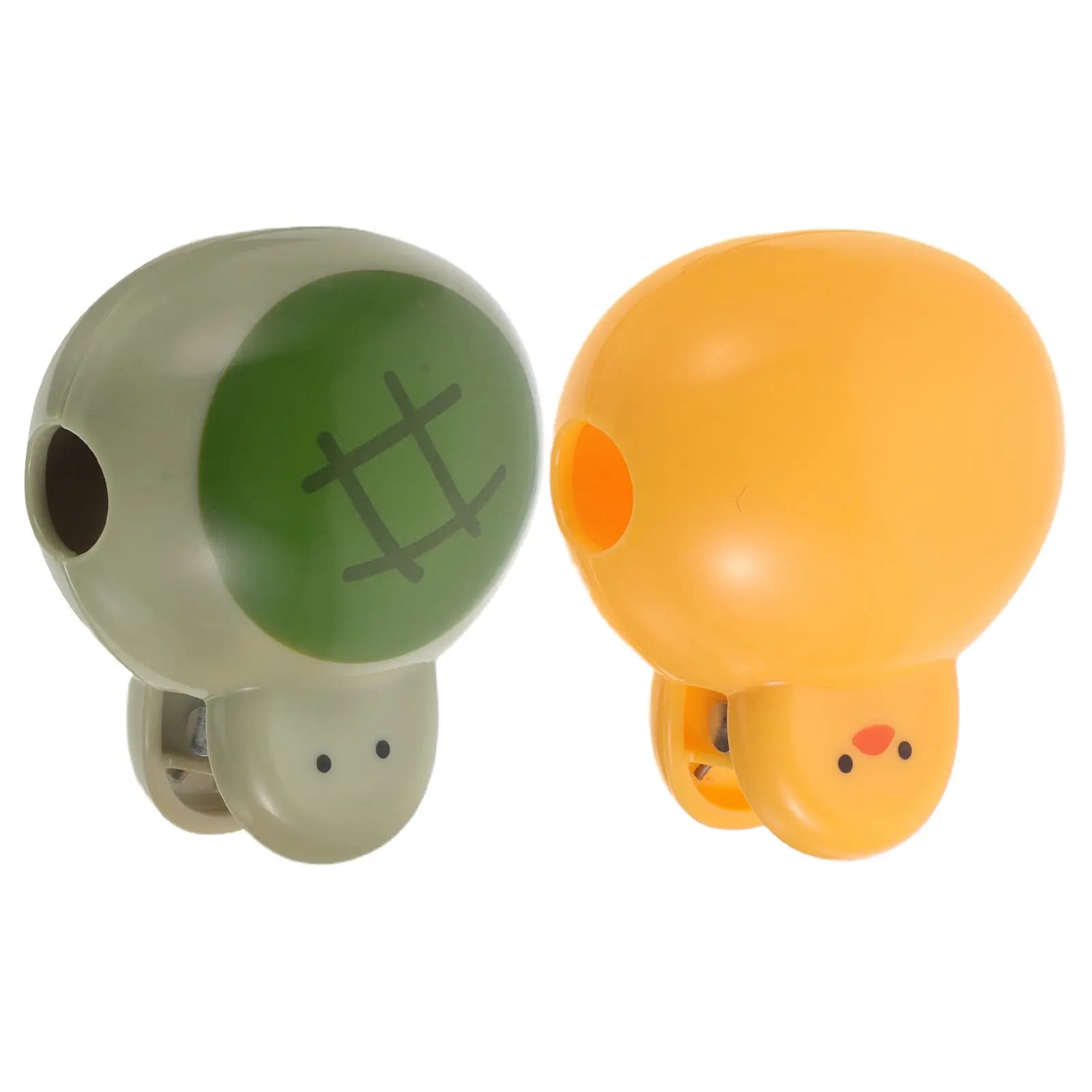 2 Pieces Covers Turtle Shape Electric Toothbrush and Duck, Cute Animal Design, Travel Laptop Protections for Electric Brushes