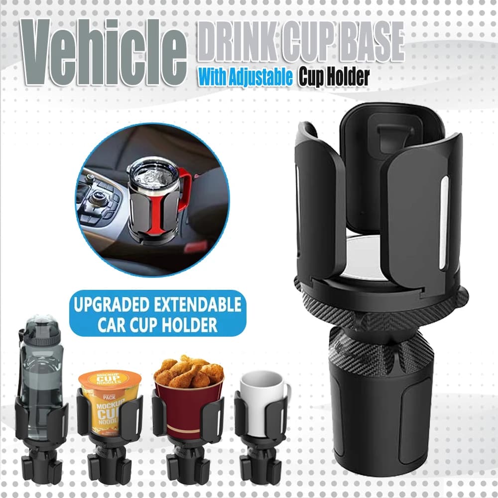 2 in 1 portabicchieri per auto espansore organizzatore stabile multiuso tazze d'acqua universali per veicoli posizionamento bevande bevande Automotive