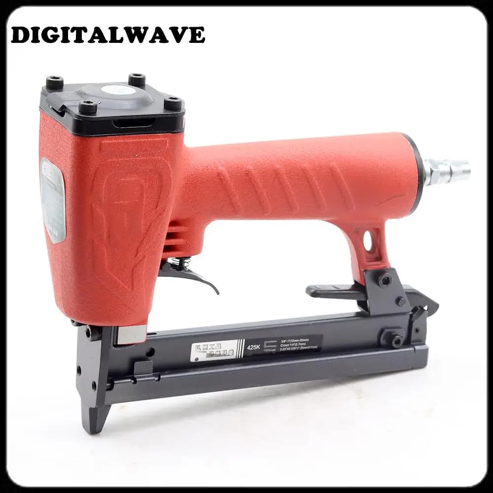 425K Air Nailer cucitrice pistola pneumatica tipo U pistola per graffette per mobili in Rattan Alumium Metal Pole