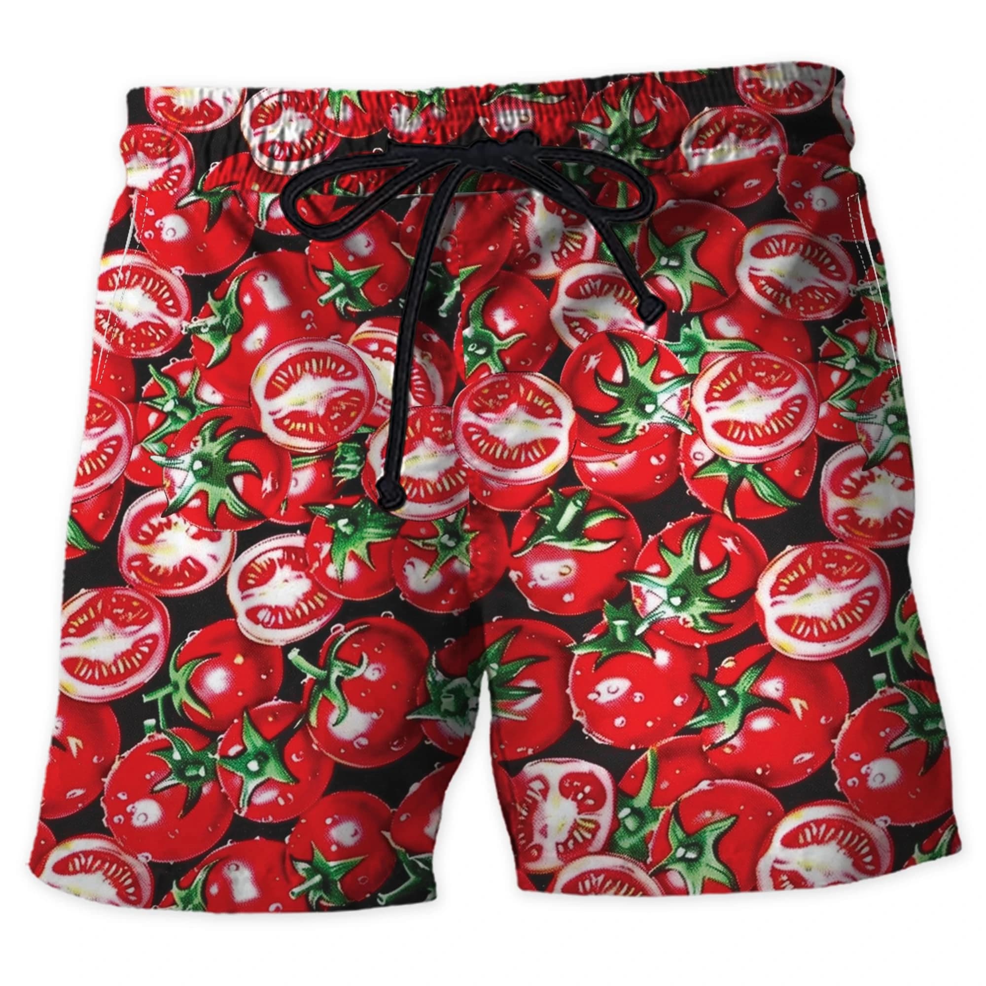 Tropical Fruits 3D Print Short Pants For Men Clothes Funny Party Beach Shorts Watermelon Cherry Strawberry Coconut Male Bermudas