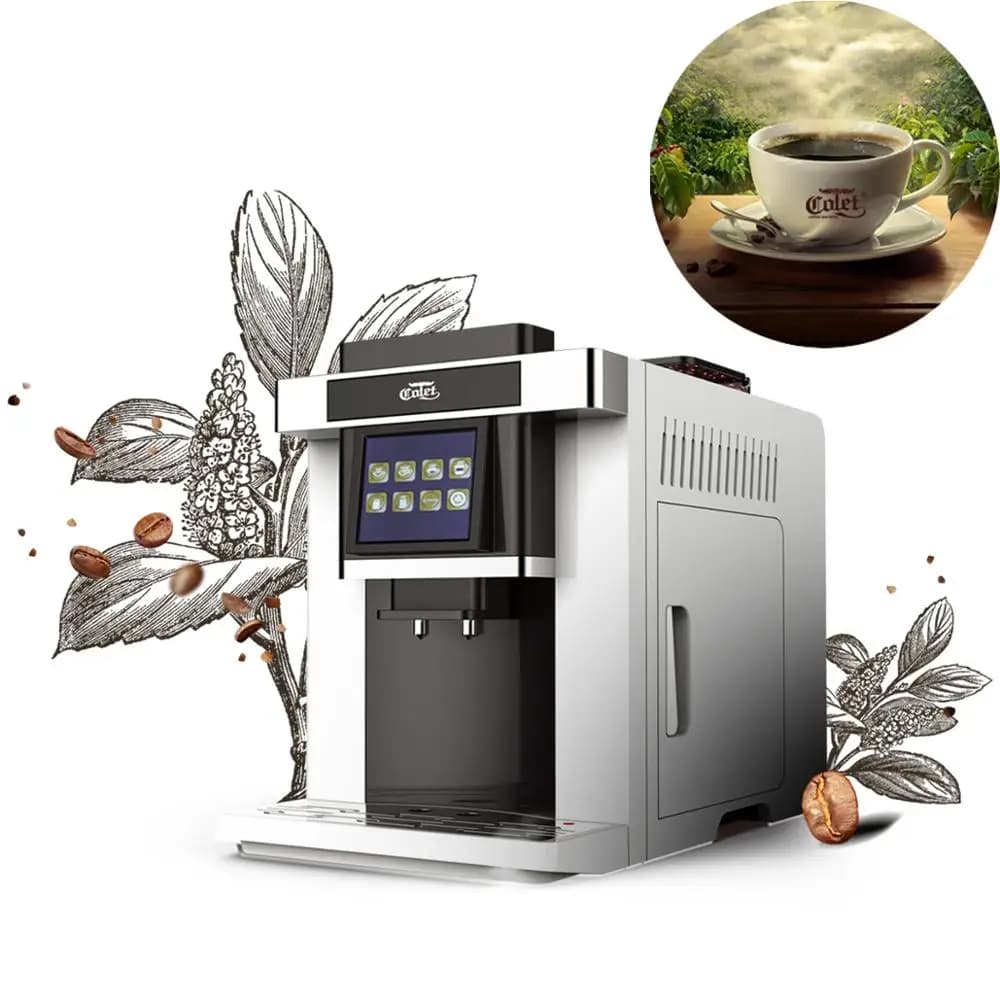 Coffee Machine Espresso 230/110V 1300W with 4 Languages, New Product