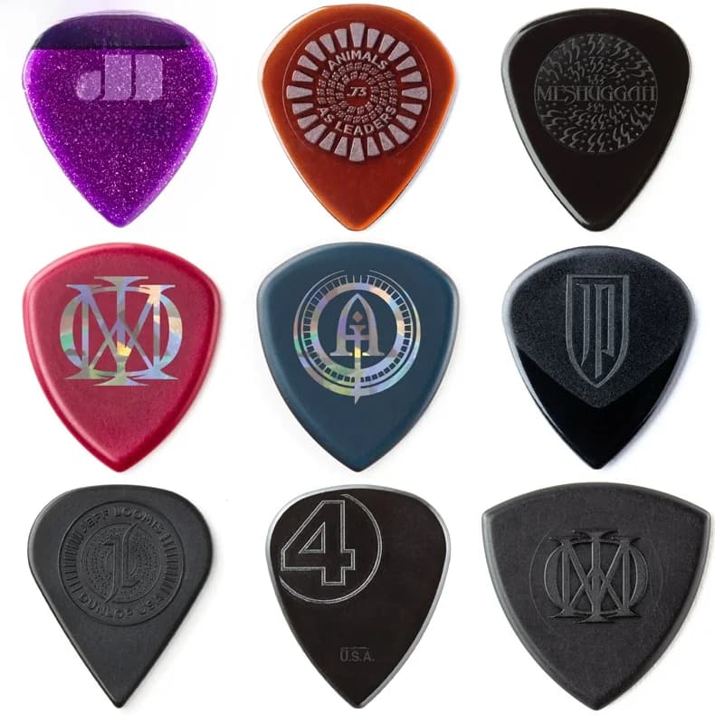 Plettro Dunlop John Petrucci Jazz III Speed Pick per Chitarra e Basso, Strumento per la Chiarificazione del Suono, Accessorio per Chitarra Folk