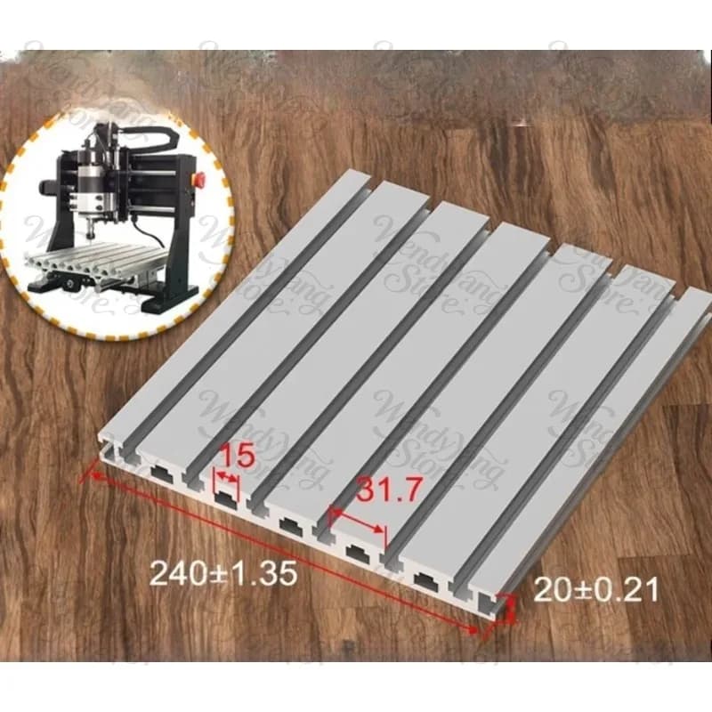 20240 Aluminum Profile 310 600 800 1000mm T Slot Aluminum Alloy Extrusion Frame DIY CNC Engraving Machine 3D Printer Part