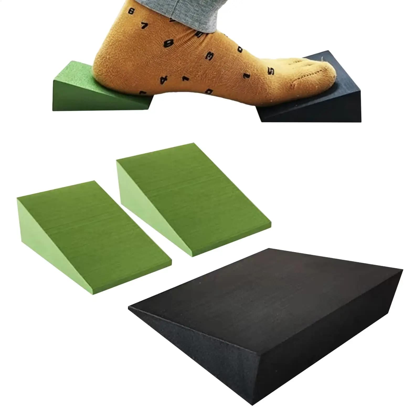 Tavola inclinata in EVA per yoga, cuneo in schiuma per yoga, tavola per stretching yoga, cuneo yoga in EVA, tavola inclinata per allenamento di forza, cuneo per squat