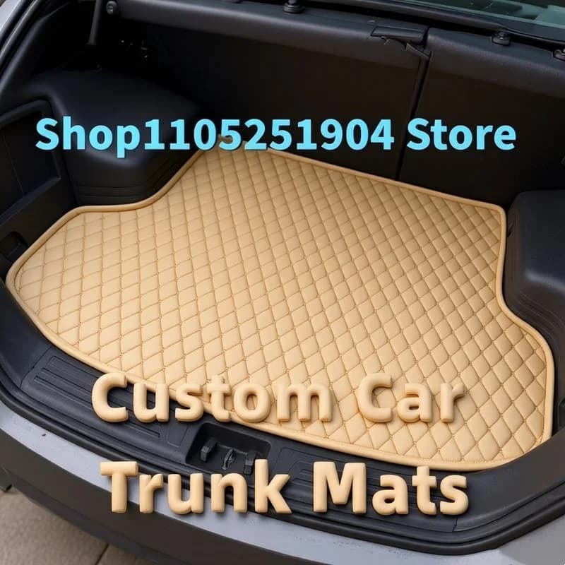 Cargo Liner Custom Car Trunk Mats For Ford Capri EV 2024 2025 2026 Car Mat Accessories Carpet