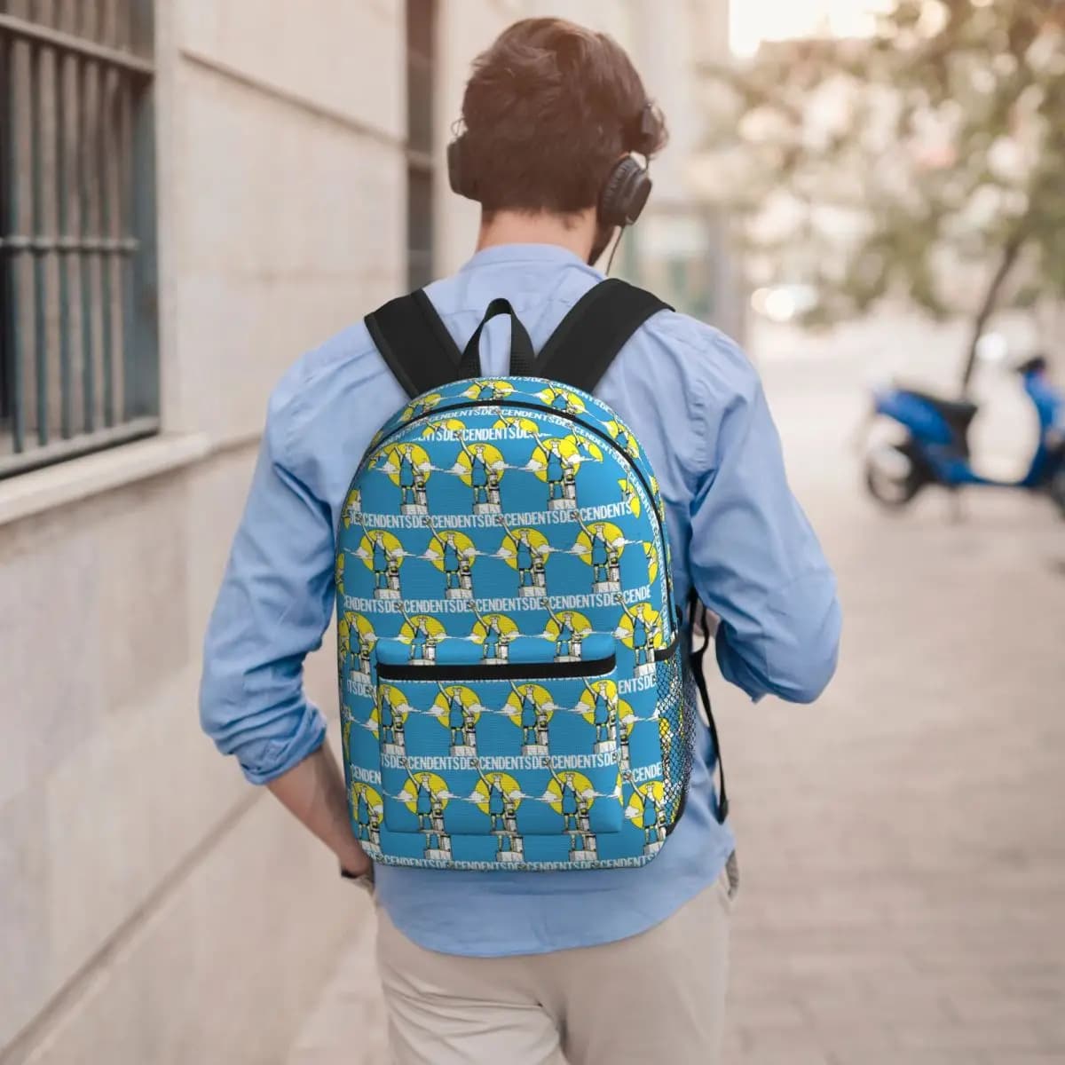 Descendents Tour Backpack Student BookBag Kids School Bag Computer Shoulder Bags for Men Women