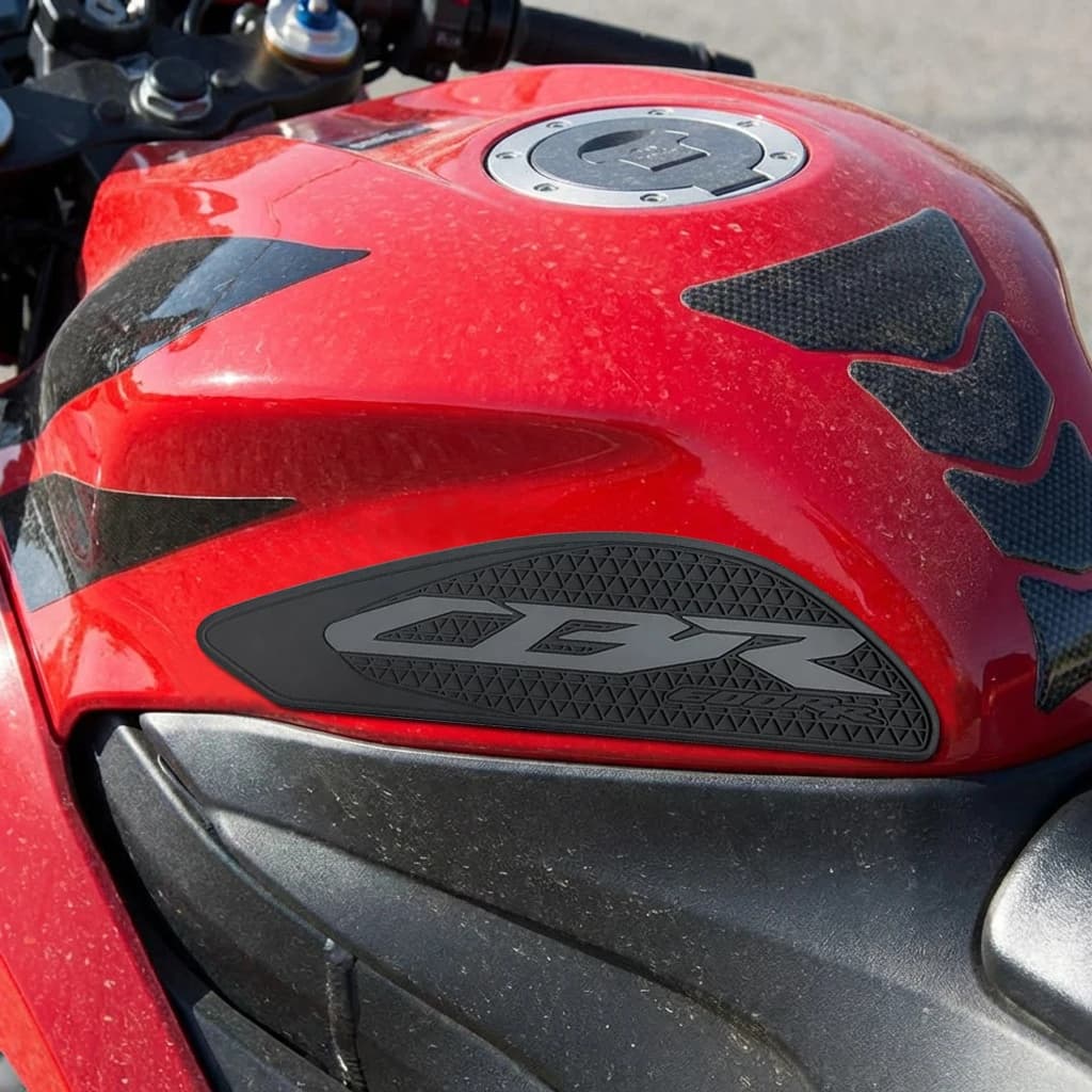 Per Honda CBR600RR 2007-2012: Protezioni Laterali Serbatoio (Tank Pad) Antiscivolo per Ginocchia
