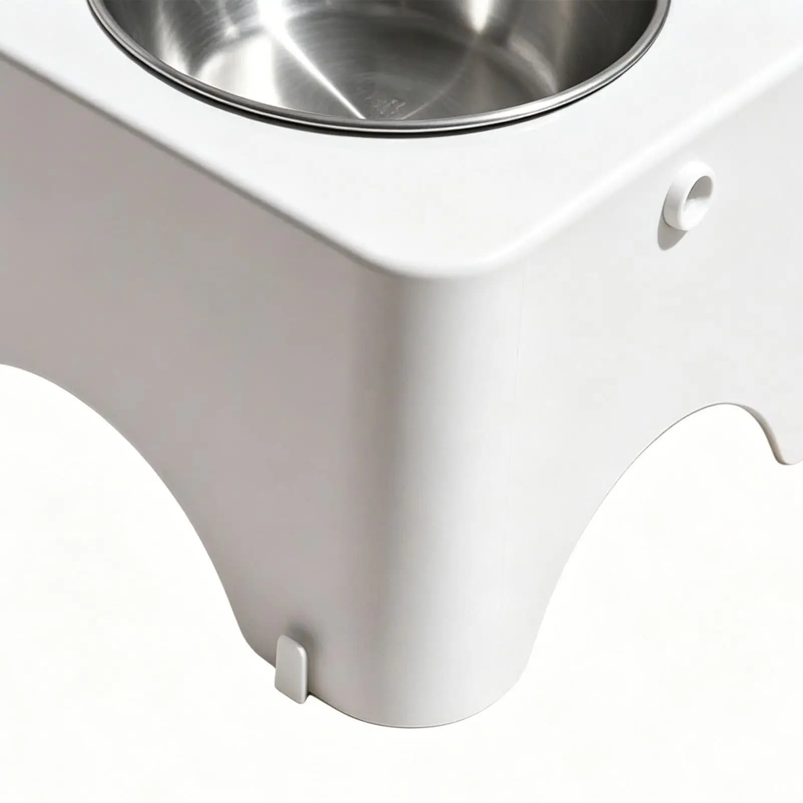 Cat Food Bowl Non-Slip Dustproof Feeding Station Pet Bowls For Kitten Pet Indoor Outdoor Living Room Kitchen Home Daily