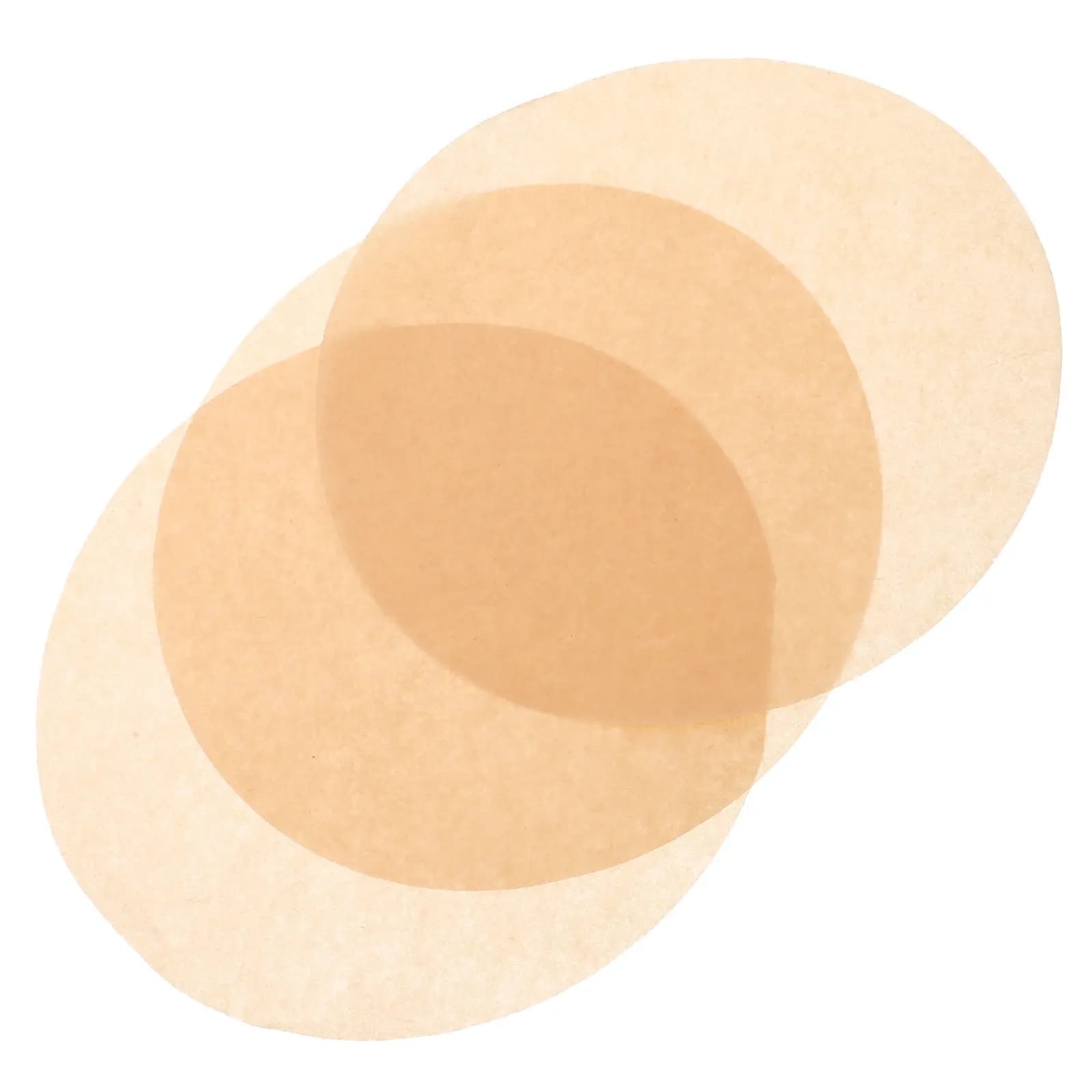 500Pcs Thickened Round Parchment Paper Sheets Nonstick Baking Parchment for Oven Grill Pan Air Fryer Daily Use Waterproof Bread