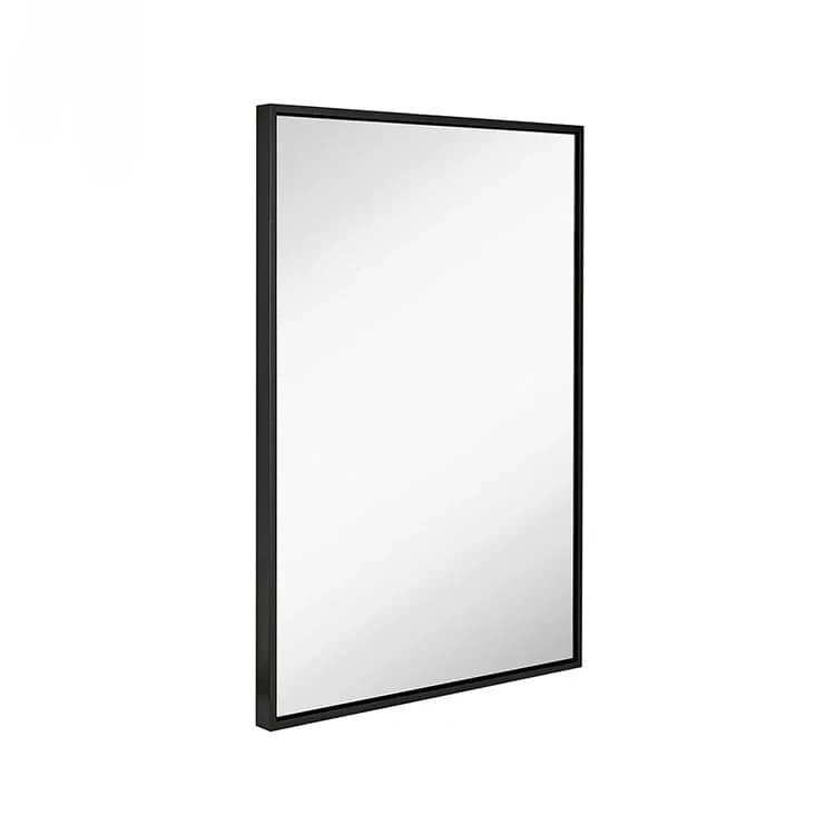 -Nuovo arrivo, design rettangolare, struttura in acciaio inossidabile, specchio cosmetico impermeabile, bagno