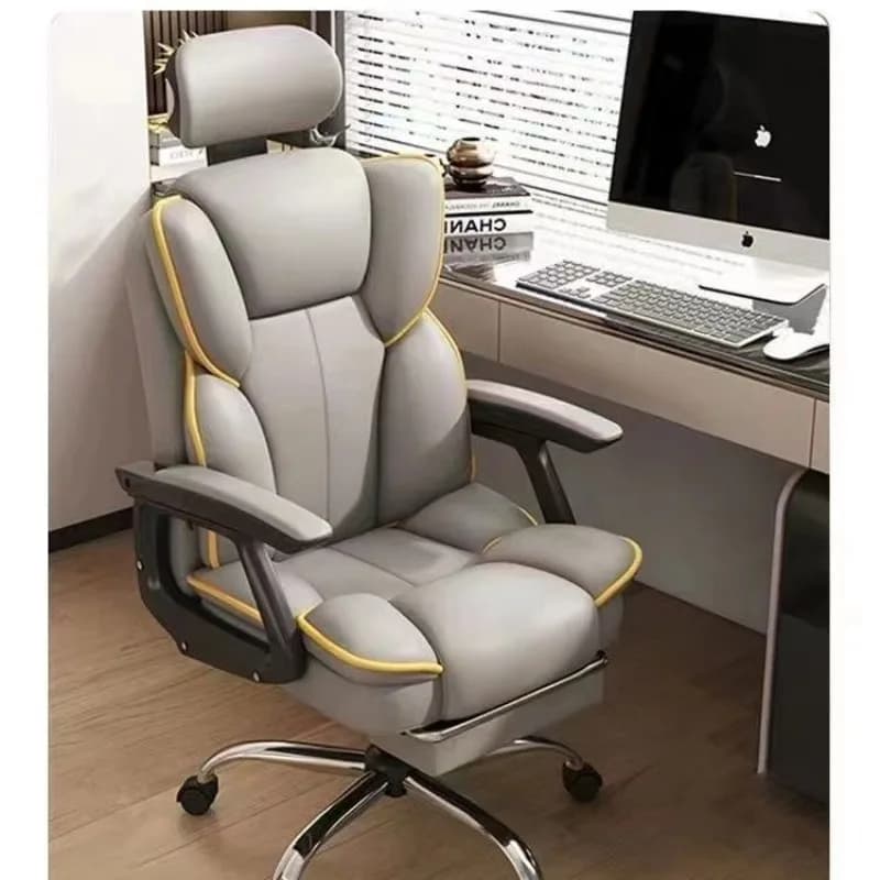 Sedia da computer per casa, comoda sedia da gaming, schienale per sedute prolungate, divano reclinabile, scrivania, ergonomica