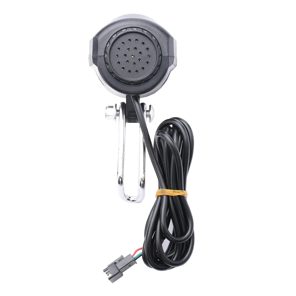 Luce Anteriore Nera 36V-72V per Bici Elettrica e Scooter Elettrico, Impermeabile in Plastica