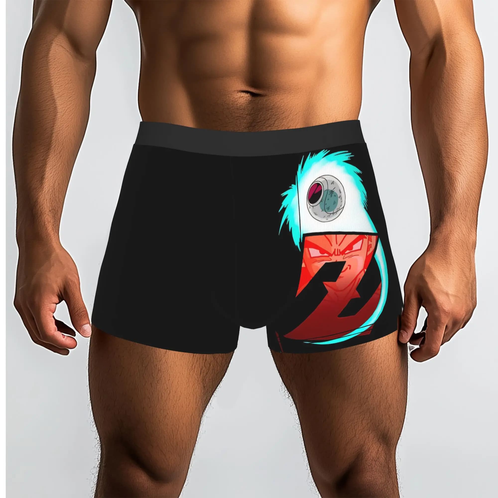 Vegeta’s Arrival Bandai DRAGON BALL Mutande da uomo Mutandine da uomo Pantaloncini stampati Boxer Briefs