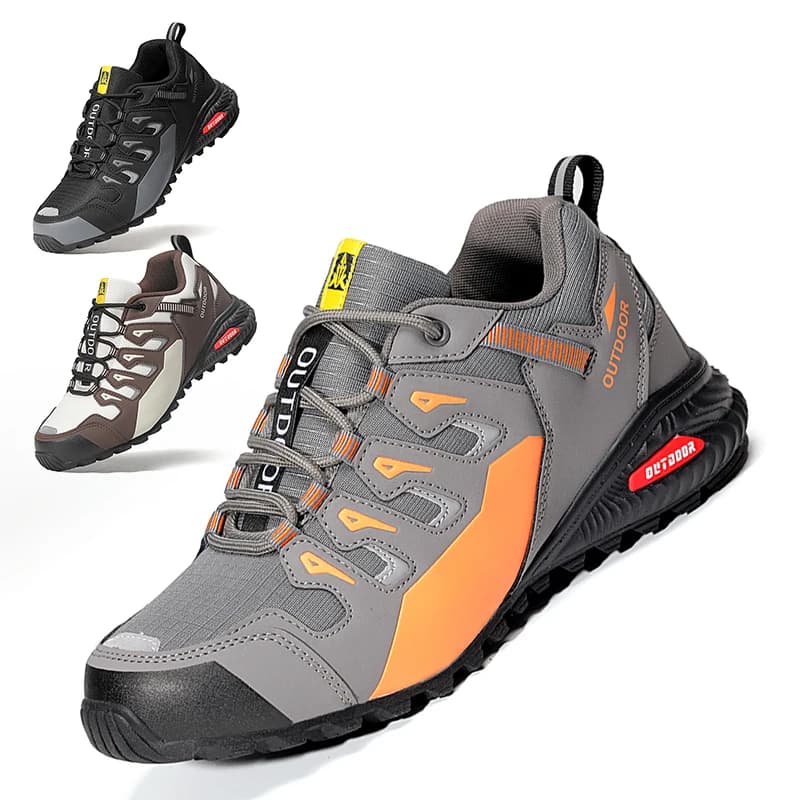 2026 Hiking Shoes Men Waterproof Trainers Mountain Shoes Lace-up Anti-slip Outdoor Trekking Walking Hunting Tactical Sneakers