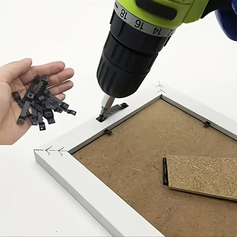 Set di 30 Cornici Resistenti, Senza Alimentazione Elettrica, Facili da Usare, Perfette per Decorazioni Murali e Esposizioni