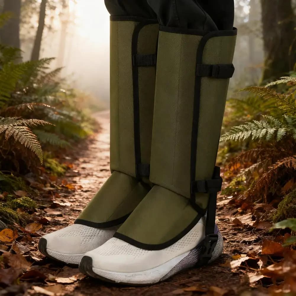 Snow Sand Guards Outdoor Activities Leg Gaiter Outdoor Leg Gaiters for Hiking Climbing Adjustable Snow Boot Covers Snake for Men