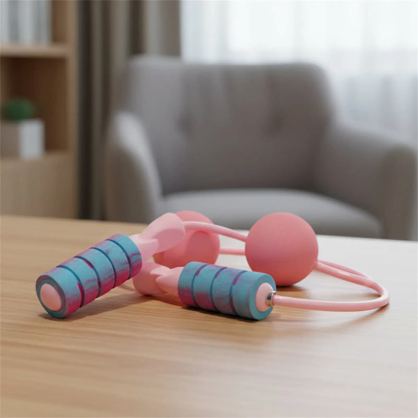 Wireless Portable Jumping Corda for Jumping with Adjustable Adult Weight Students Aerobic Training Load for Rope Transport for Jumping