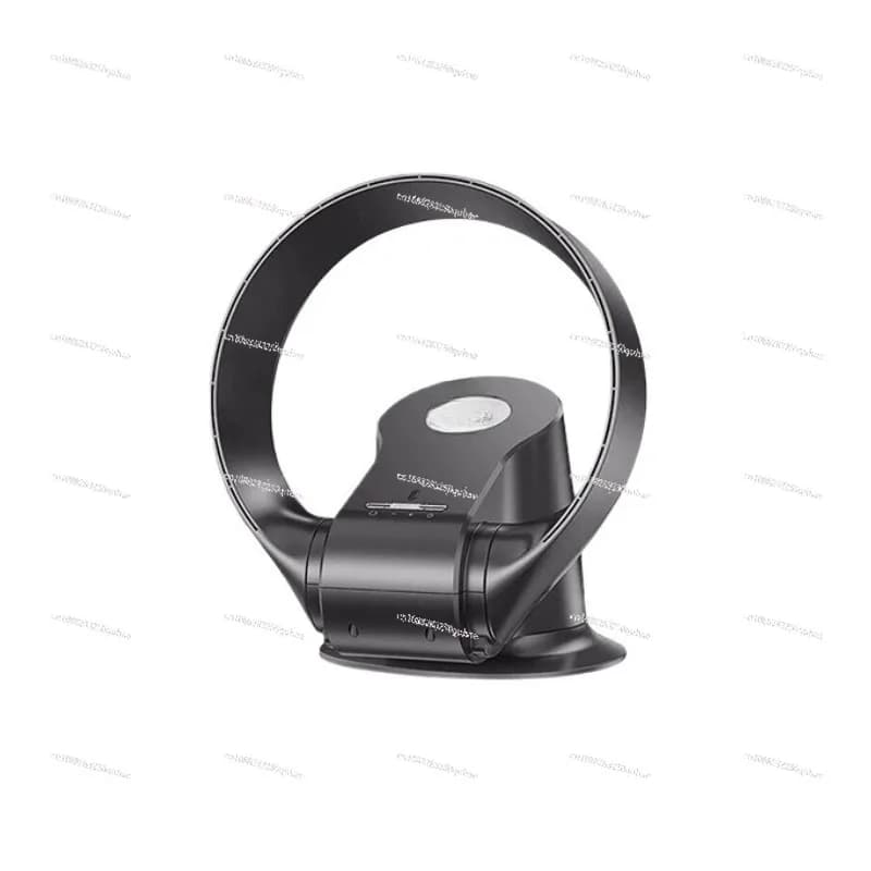 Ventilatore senza lama Ventilatore elettrico intelligente per uso domestico Ventilatore con telecomando da tavolo a parete con suono morbido dal pavimento al soffitto