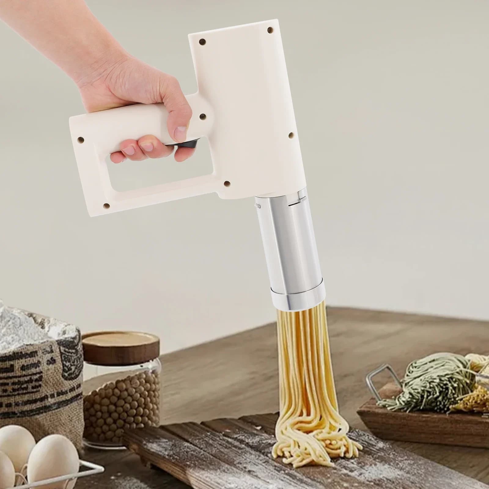 Macchina per pasta elettrica, macchina per pasta da cucina, macchina per pasta portatile portatile