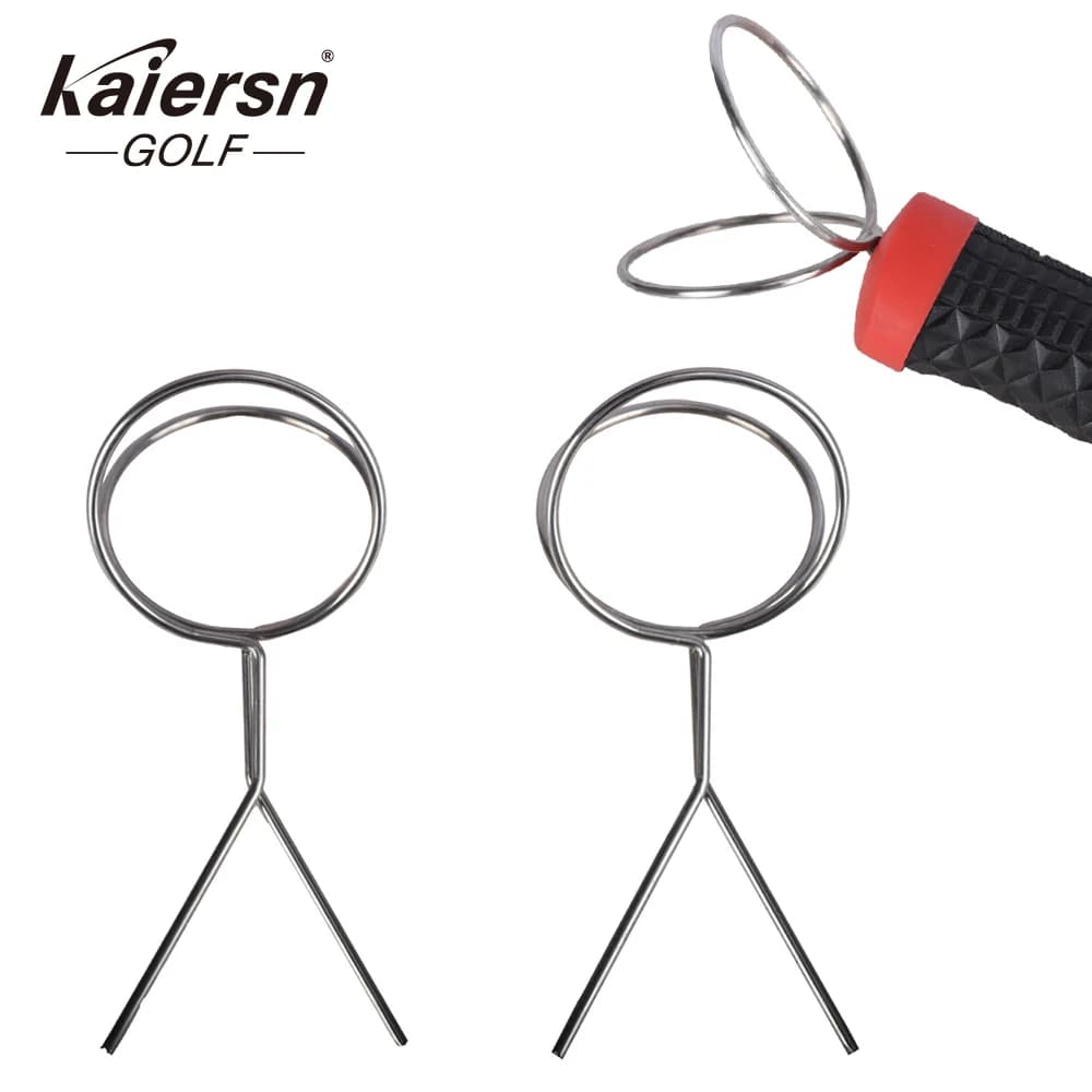 2 Pezzi Raccoglitore di Palline da Golf 60mm, Pinza per Palline, Accessorio per Sport all'Aperto, Campo Pratica e Campi da Golf