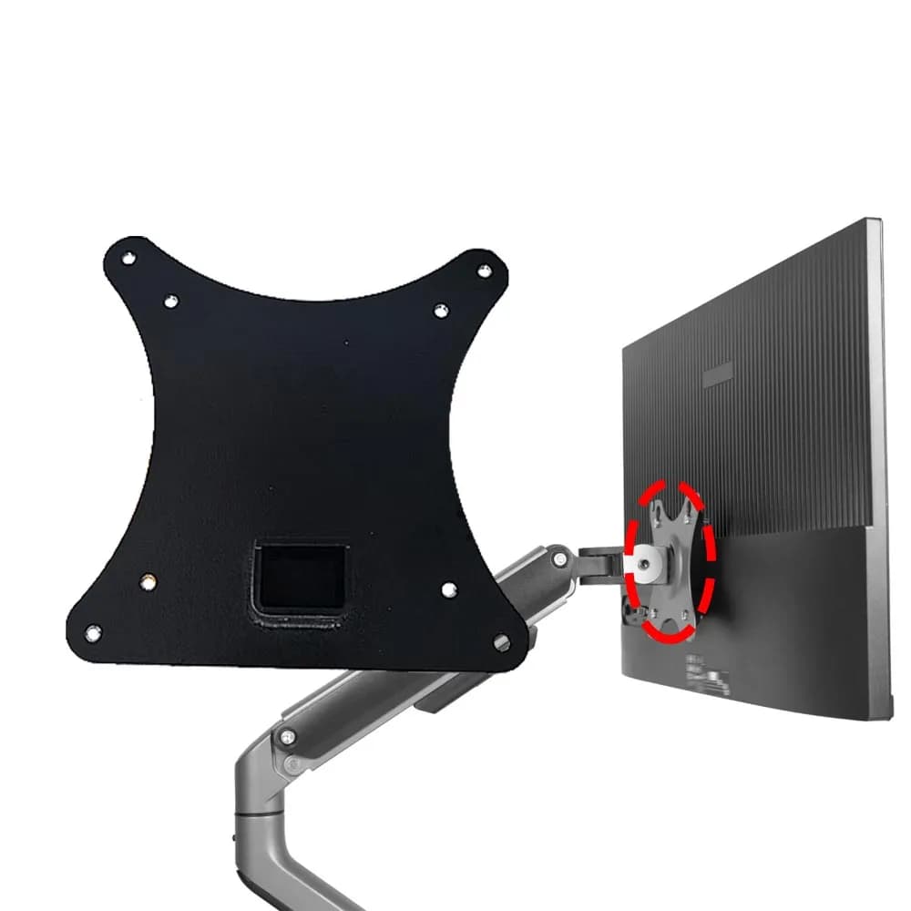 Adattatore VESA per monitor Acer QG240Y QG270H3 Supporti per bracci e supporti a parete 75x75mm e 100x100mm QG240YH3 QG240YS3 QG270H3 XF270S3