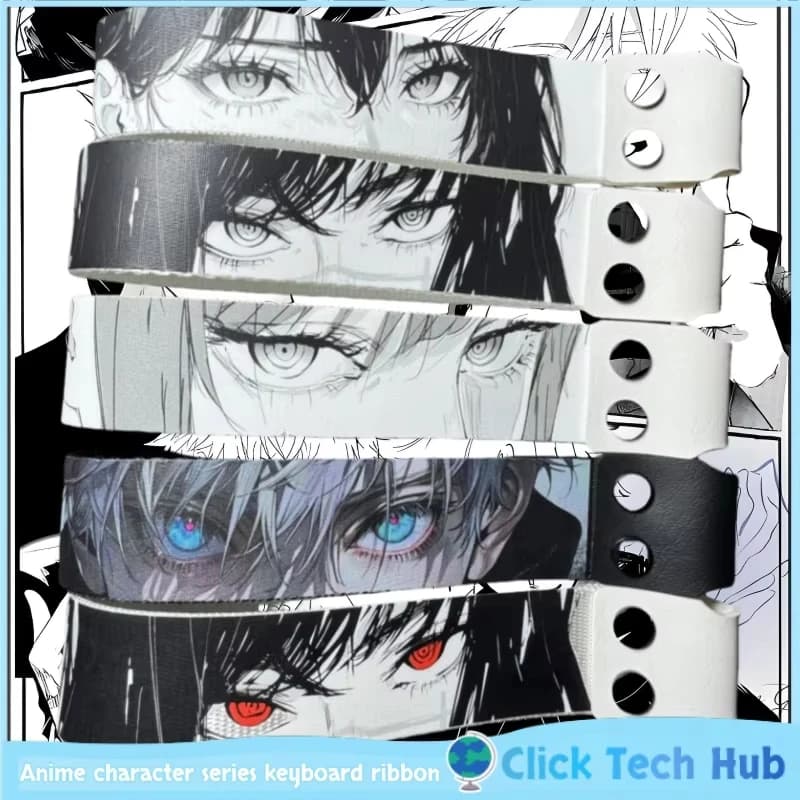 Nastro per tastiera della serie di personaggi anime Gojo Satoru gioco tastiera meccanica decorazione personalizzata nastro decorativo wooting