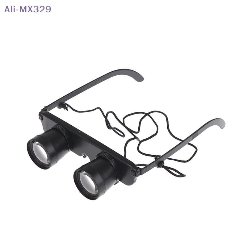 Binocolo Portatile Stile Occhiali da Pesca, Antiabbagliamento, Aumento della Chiarezza, Lente d'Ingrandimento, Ottica per Escursionismo all'Aperto