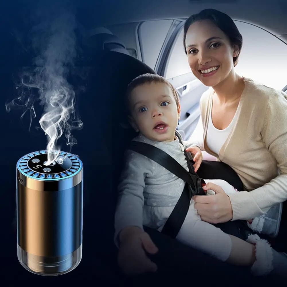 Umidificatore per fragranze per auto Profumo Aria Eliminatore di odori per auto Durata Display universale Diffusore digitale con auto lunga Z8Y4