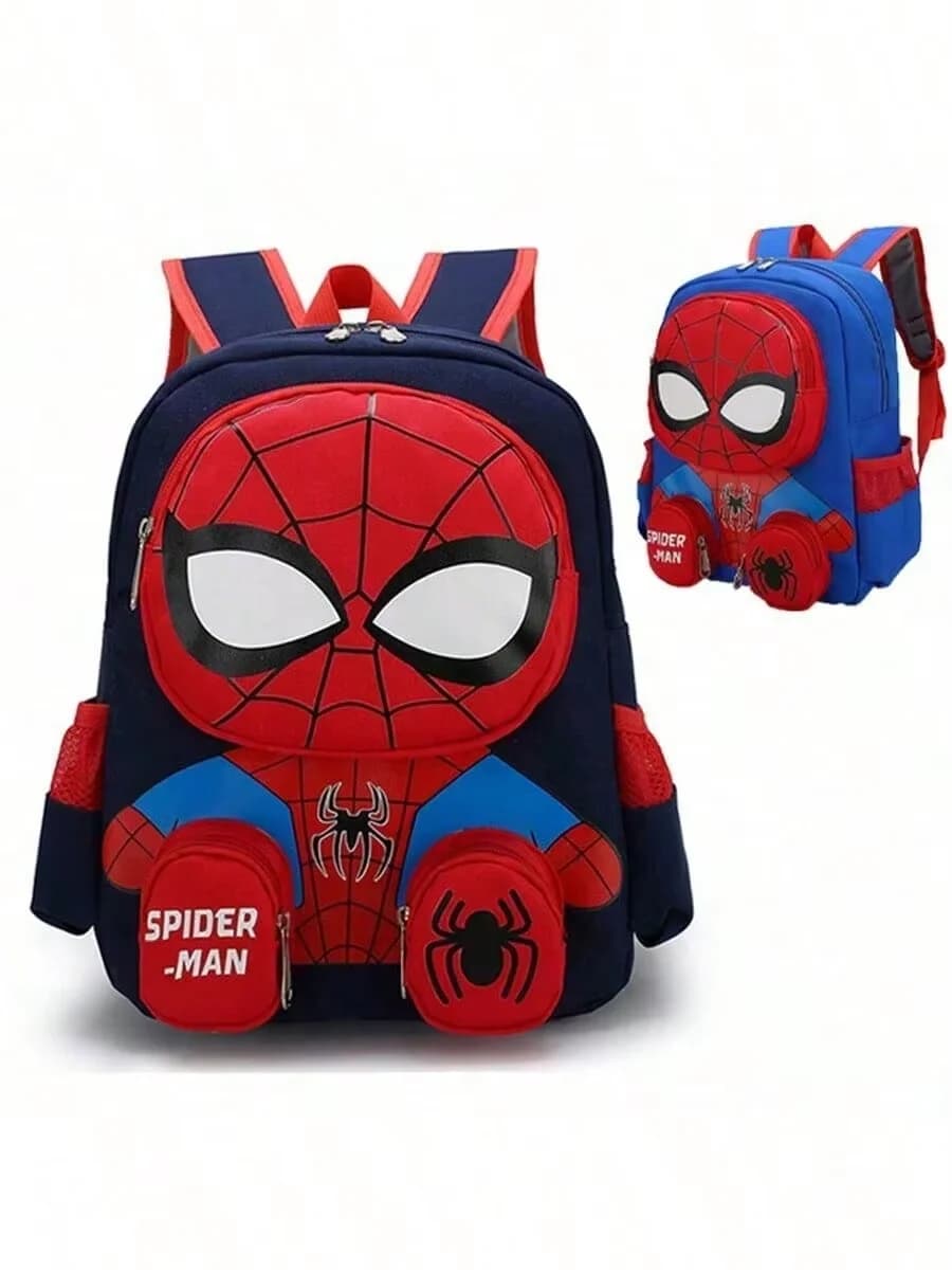 Mesuca Backpack 3D Cartoon Large Capacity Lightweight Toddler Kindergarten School Bag Travel Outdoor Daypack Christmas Gift
