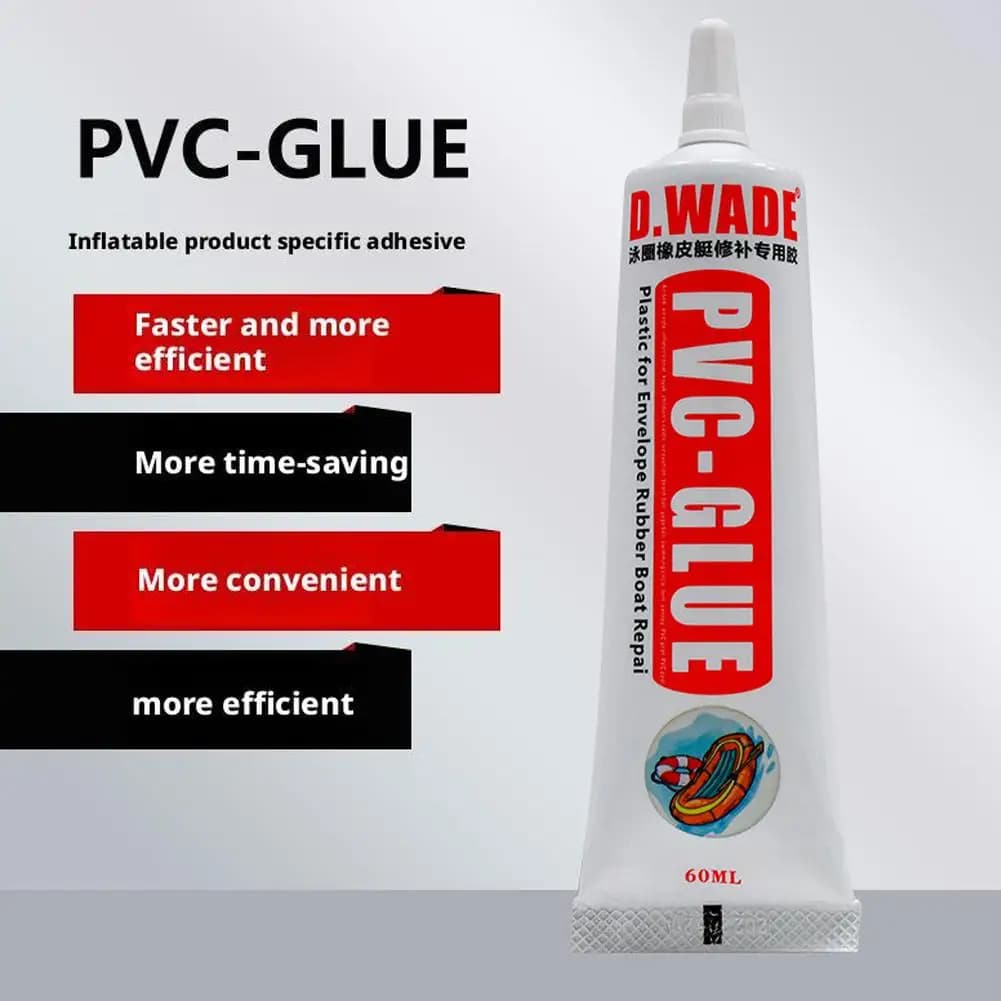 Colla PVC 60ML per Riparazione Gommoni, SUP, Kayak e Tubi Gonfiabili
