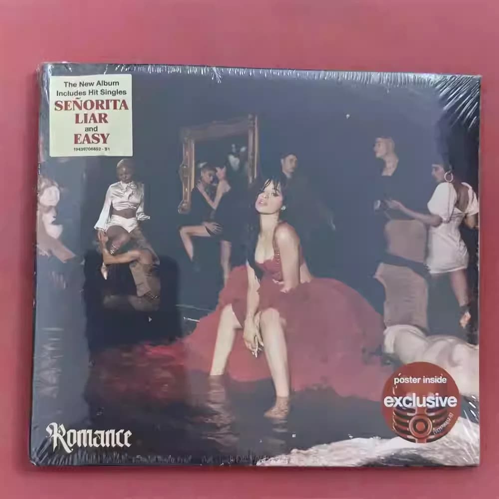 Album Classico Pop e Latin Pop, CD Musicale di Camila Cabello, Collezione Musicale Romance, Regalo per Feste e Cosplay
