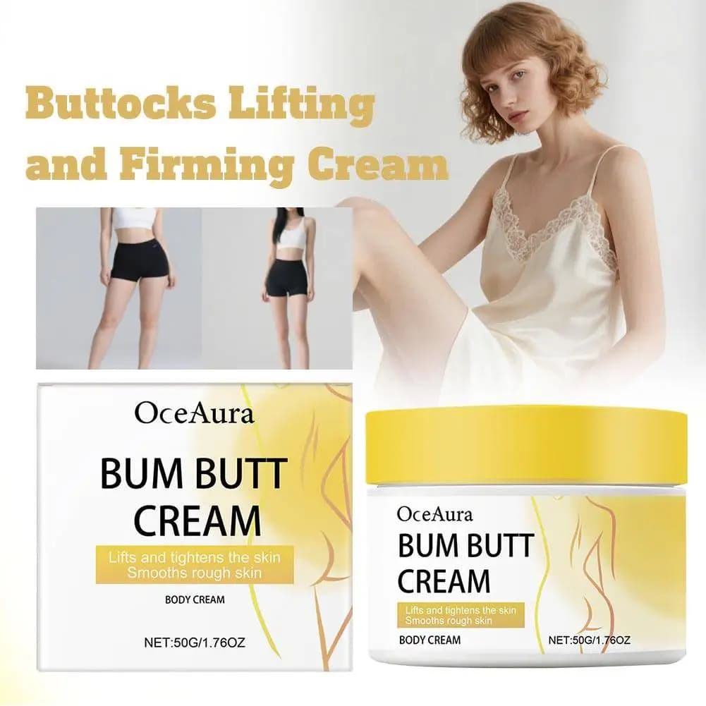 Crema rassodante per il sollevamento dei glutei Idratazione profonda Rinfrescante Non grassa Rassodante Contouring Crema lenitiva riparatrice per i fianchi