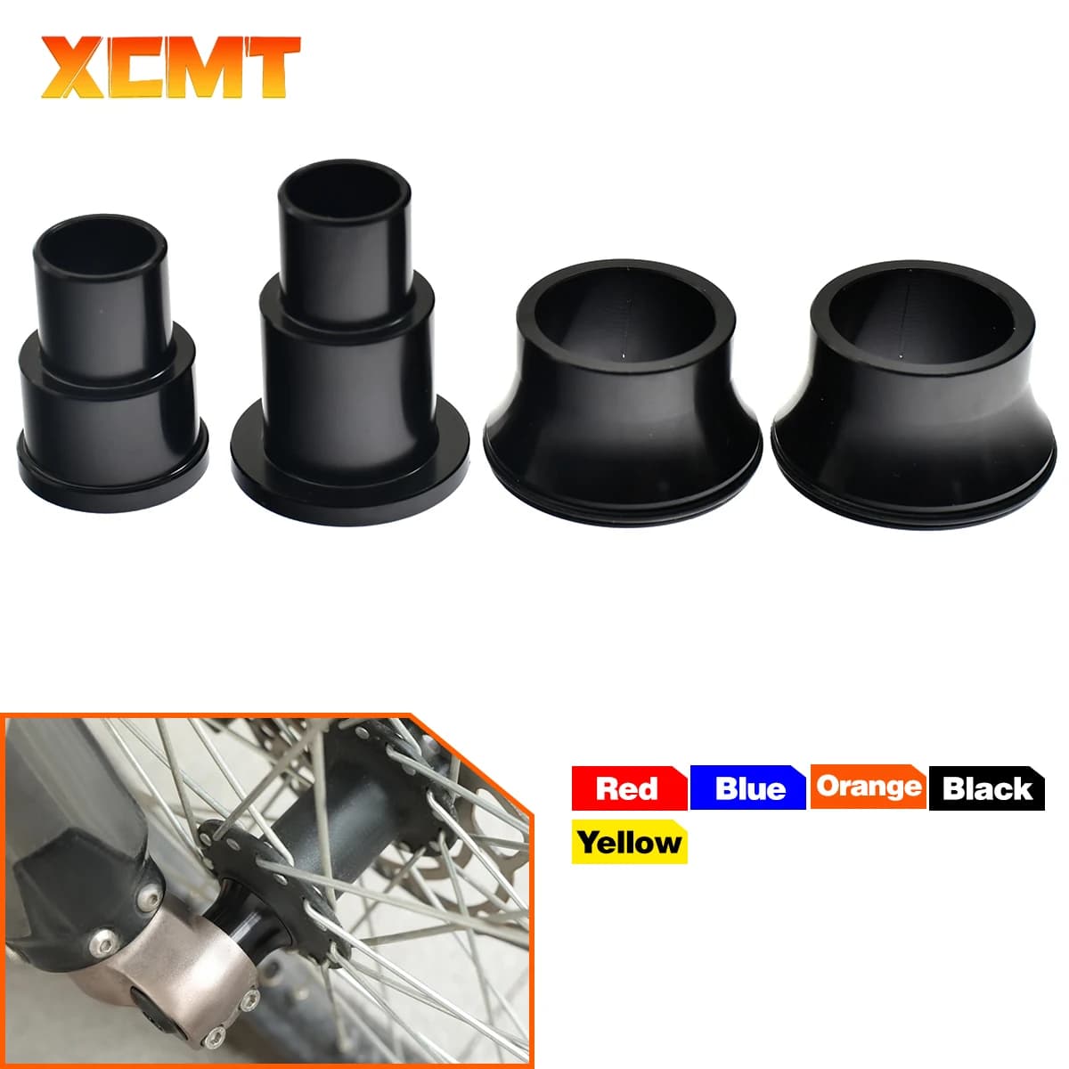 Accessories for light parts modified for motorcycle spacers for front wheel hub CNC for electric bike Surron Light Bee S X