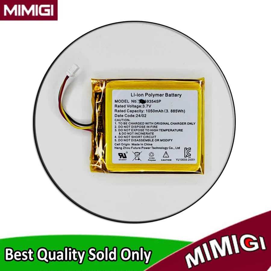 Rechargeable 3.7V 1050mAh 594045 Battery For Turtle Beach Stealth 600 2nd Gen Gaming Headset