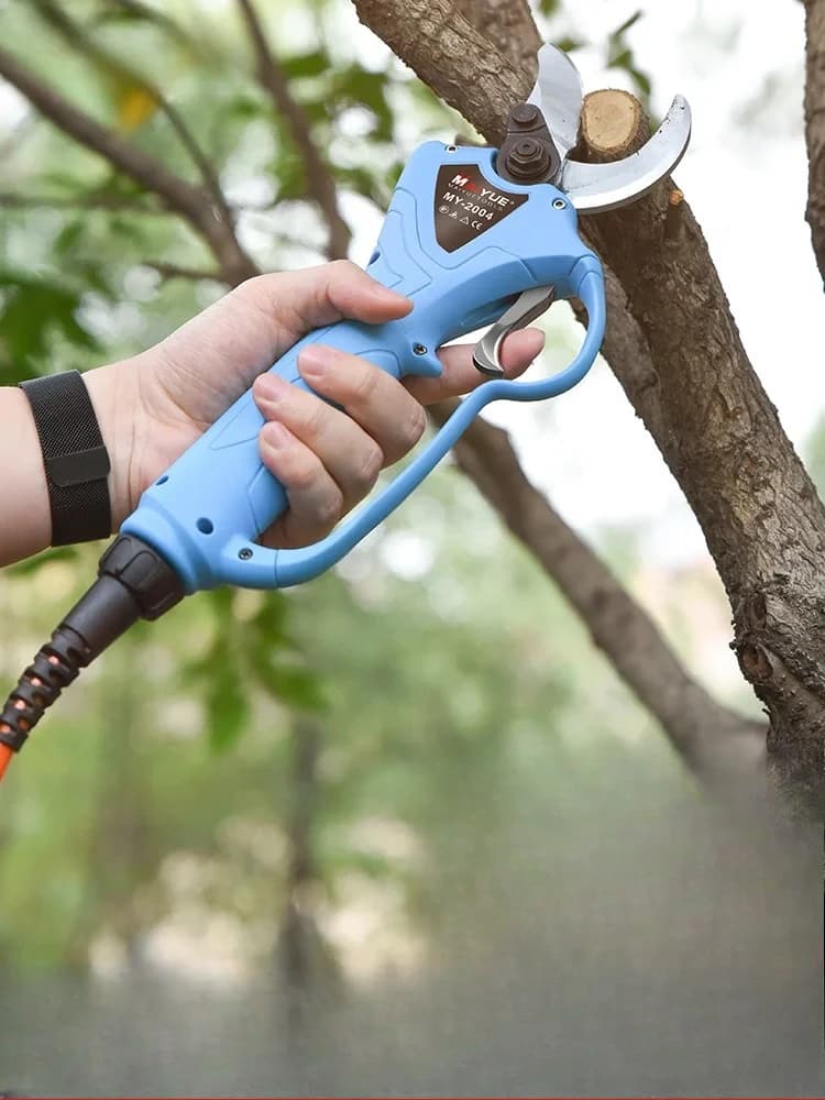 Electric scissors rechargeable pruning shears for imported fruit trees powerful garden lithium battery cutting tree branches
