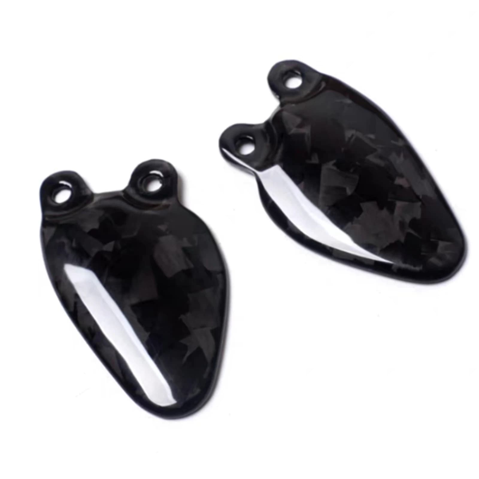 Copertura Poggiapiedi in Fibra di Carbonio per Moto, Protezione Tallone, Piastra di Copertura Carena per Triumph Rocket 3 Rocket3 GT 2020-2024