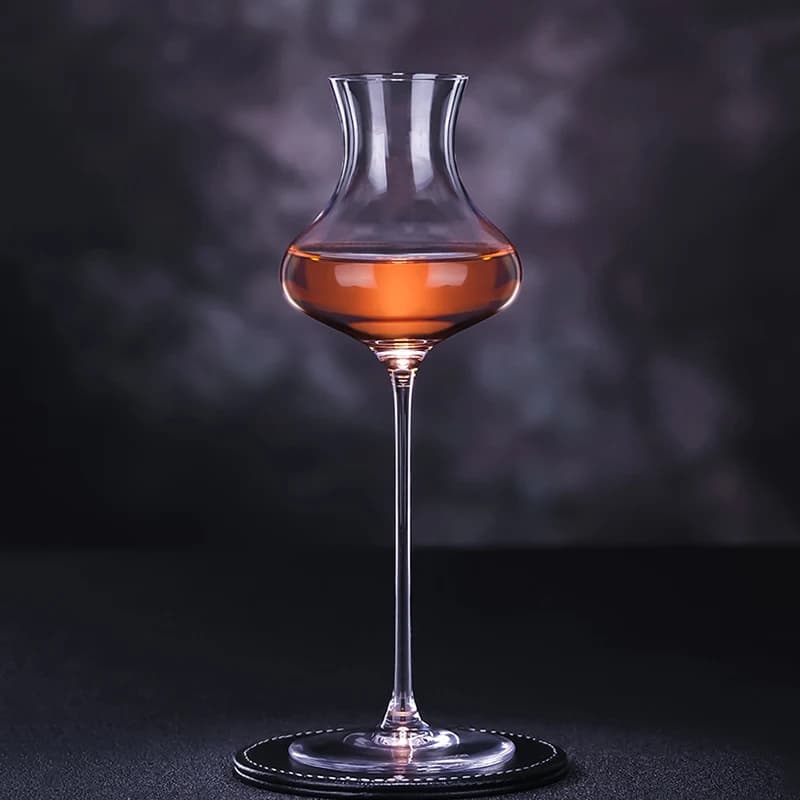 Designer Nosing Whisky Glass liquore, bicchiere da vino in cristallo senza piombo, Cognac Brandy Snifters, Whisky Taster Fragrance odore calice