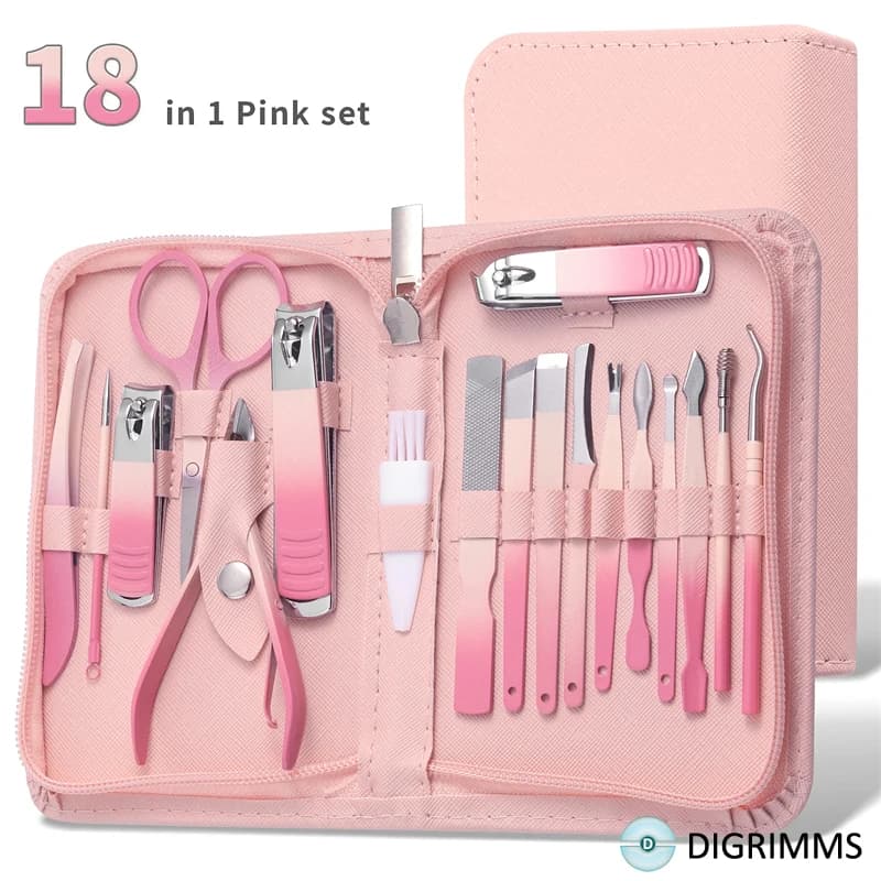 9/18 pcs Nail Clippers Manicure Tool Set, Eagle Nail Clippers, Cuticle Nippers And Cutter Kit, Nail Clippers Pedicure Kit