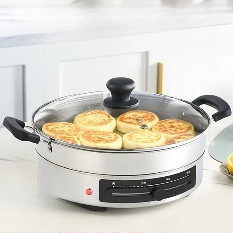 Stainless Steel Electric Cake Board for Home Use