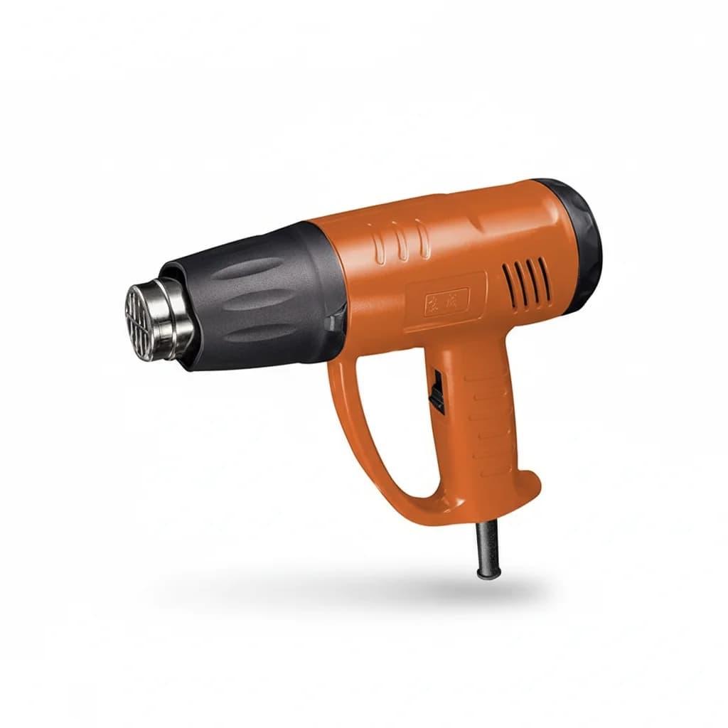 High-Power Small-Sized Heat Gun Adjustable Speed Temperature Control Digital Display Car Film Application Seam Model