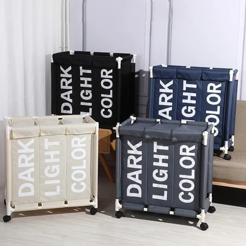 Foldable linen basket Roller Basket for dirty clothes Bag for storing clothes Basket for yoga Home classification box