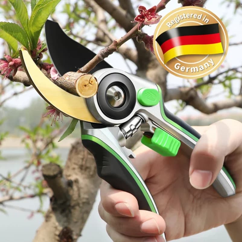 Forbici da Potatura, Attrezzi da Giardinaggio, Cesoie Salva-Lavoro, Potatori per Piante e Rami Affilati, Protezione per le Mani, Durevoli