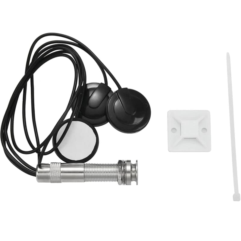 Pickup piezoelettrico 3 universale da 6,35 mm per chitarra acustica Ukulele Mandolino violino Nastro Nero Metallo Gomma Plastica
