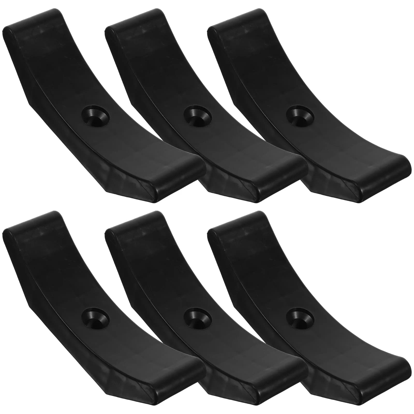 6 pezzi supporto per manubri supporto stabile cavo leggero imbottito per riporre manubri organizzatore di attrezzature per il fitness