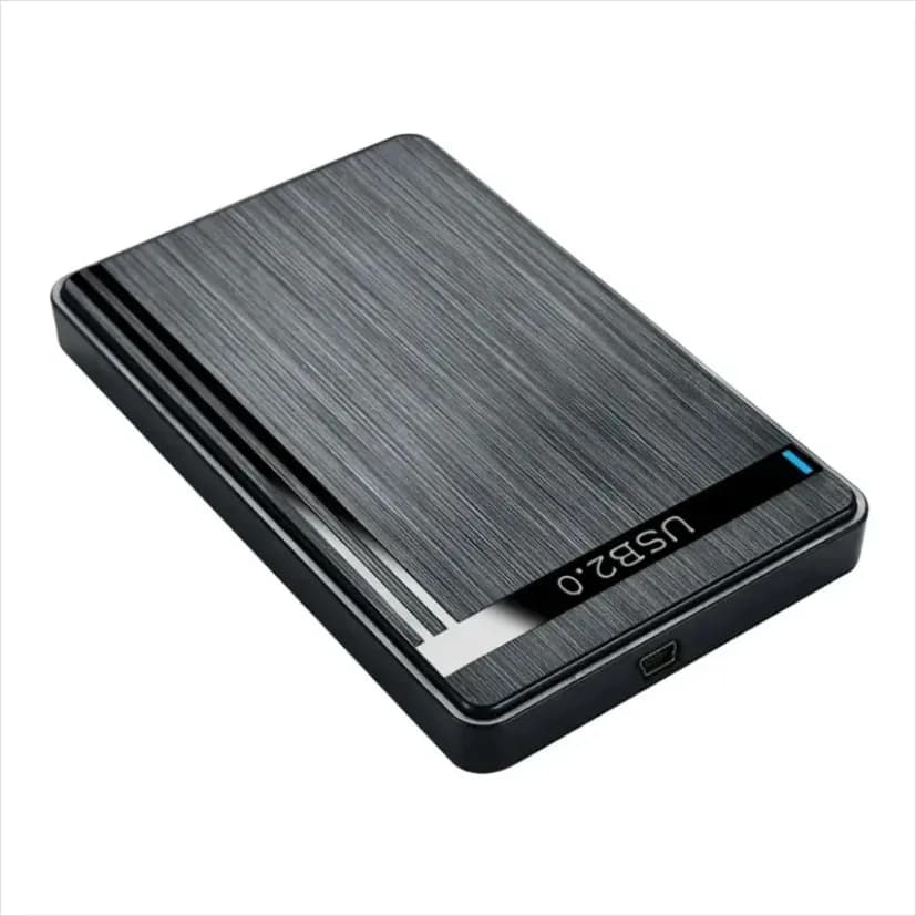 2.5 Inch SATA External HDD Enclosure USB 3.0 USB 3.1 Type C USB 2.0 Tool Free Brushed Plastic Hard Disk Box For Laptop Desktop