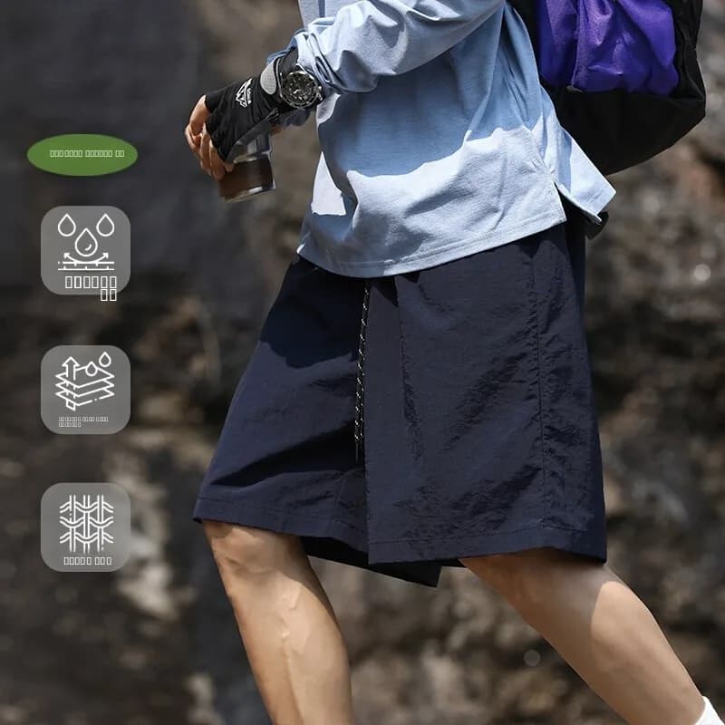 Beach shorts in Rapida Drying for Men, Shorts Estivi Sottili per Sport e Ciclismo, Model Casual a Gamba Dritta, Alla Moda per Giovani